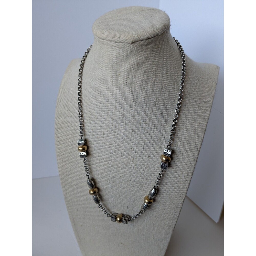 Brighton Two Tone Beaded Necklace